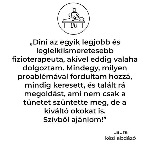 Vendégértékelés – Laura - fájdalomcsillapító masszázs, izomfeszülés oldása