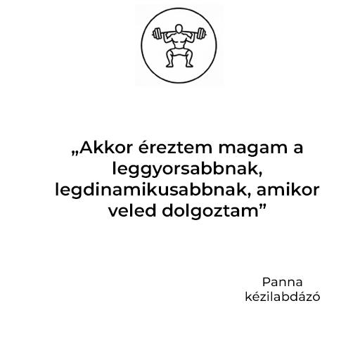 Vendégértékelés – Panna, kézilabdázó, személyre szabott erőnléti edzés a sportteljesítmény javítására